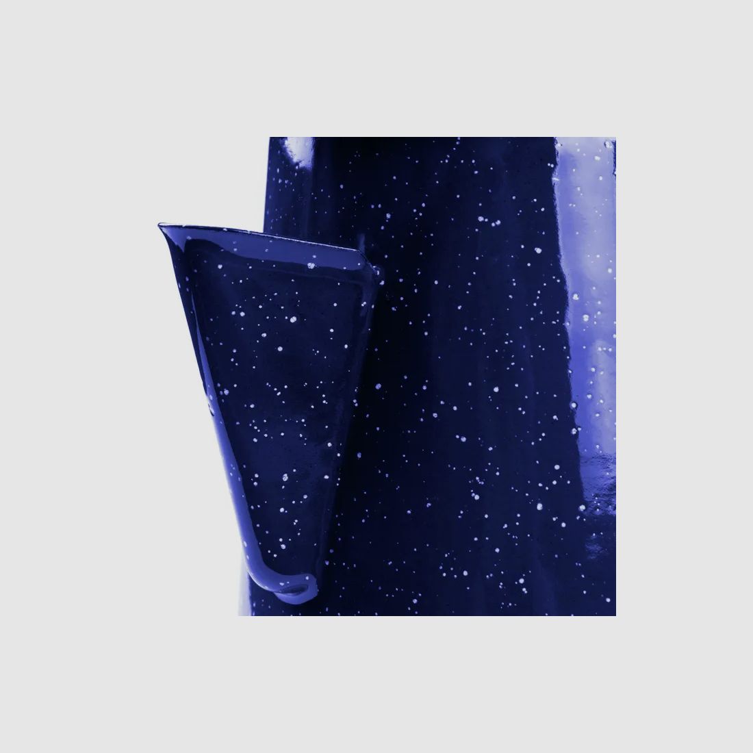 Emaille koffiekan 1,2 L Blauw