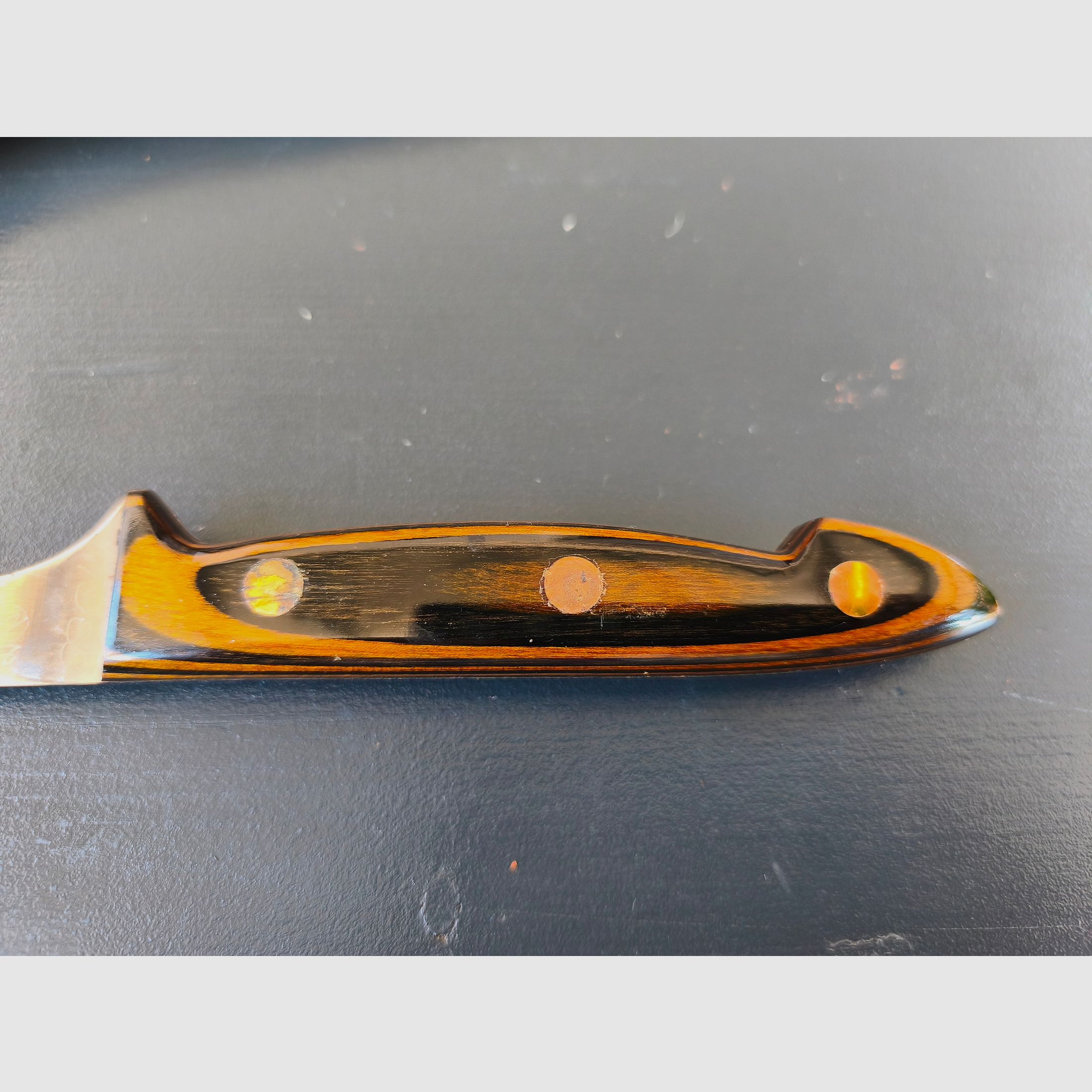 Coltello da filettare Leech Lake con manico marrone