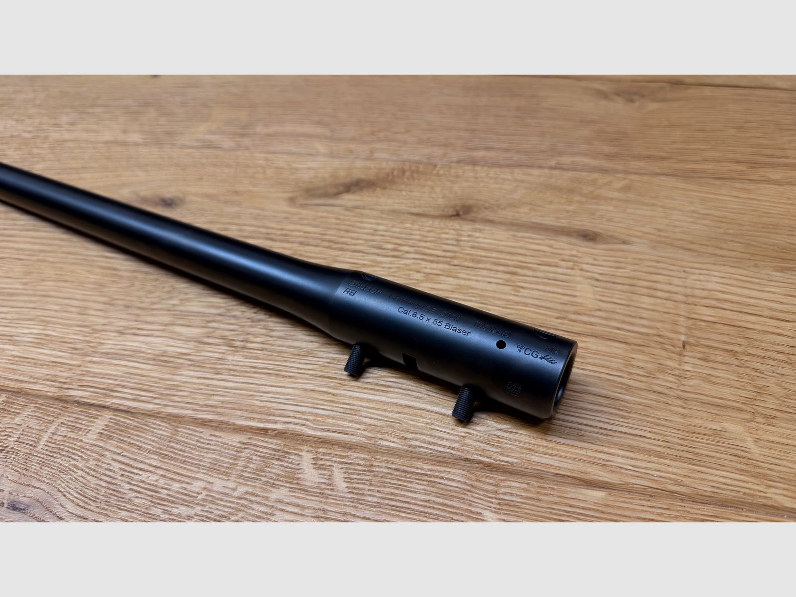 Blaser R8 canna intercambiabile / Cal. 8,5x55 / LL 47cm / Peso semi / M17x1 / Inclusa inserzione del caricatore