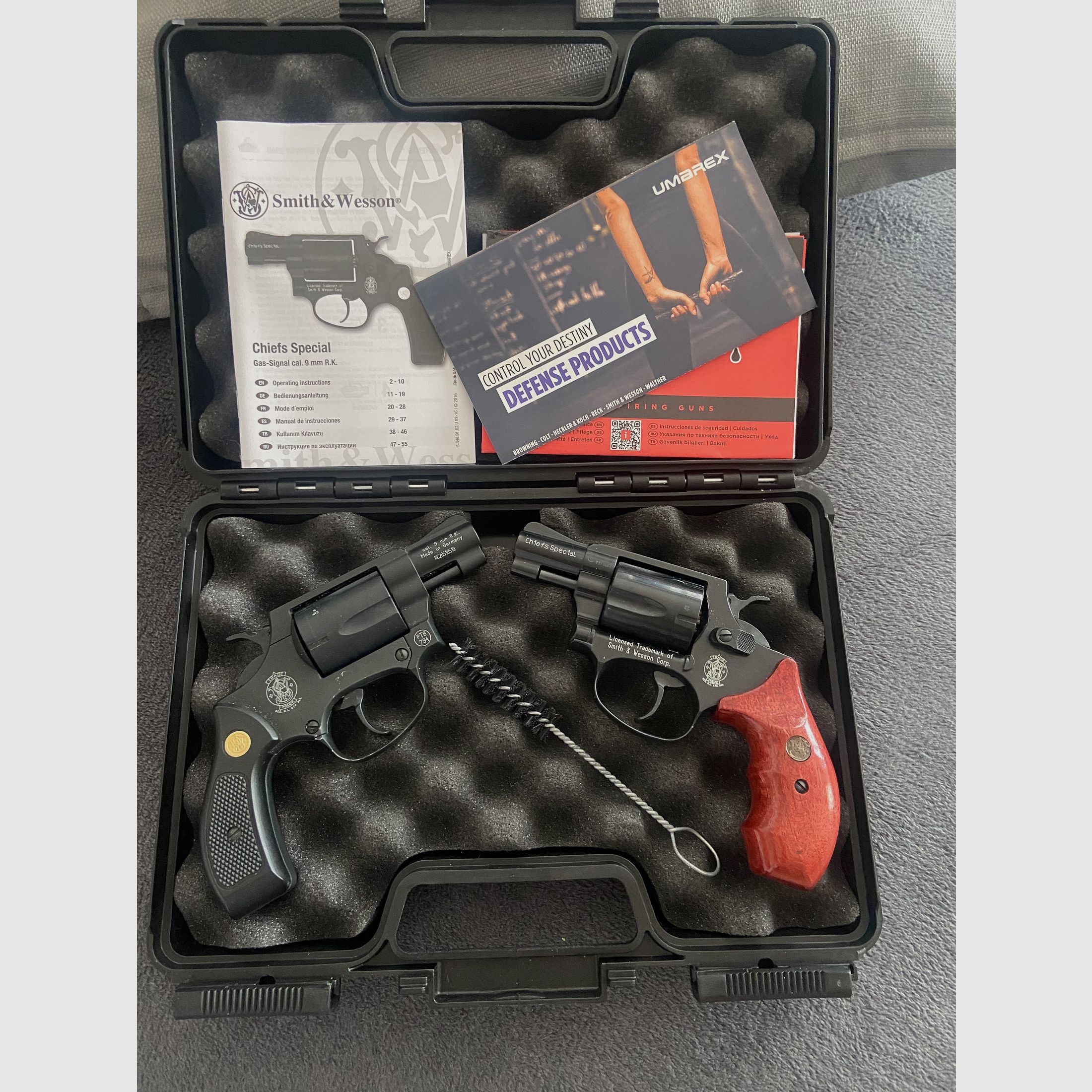 S&W Chiefs Special 9mm R.K. – 2-piece set in case