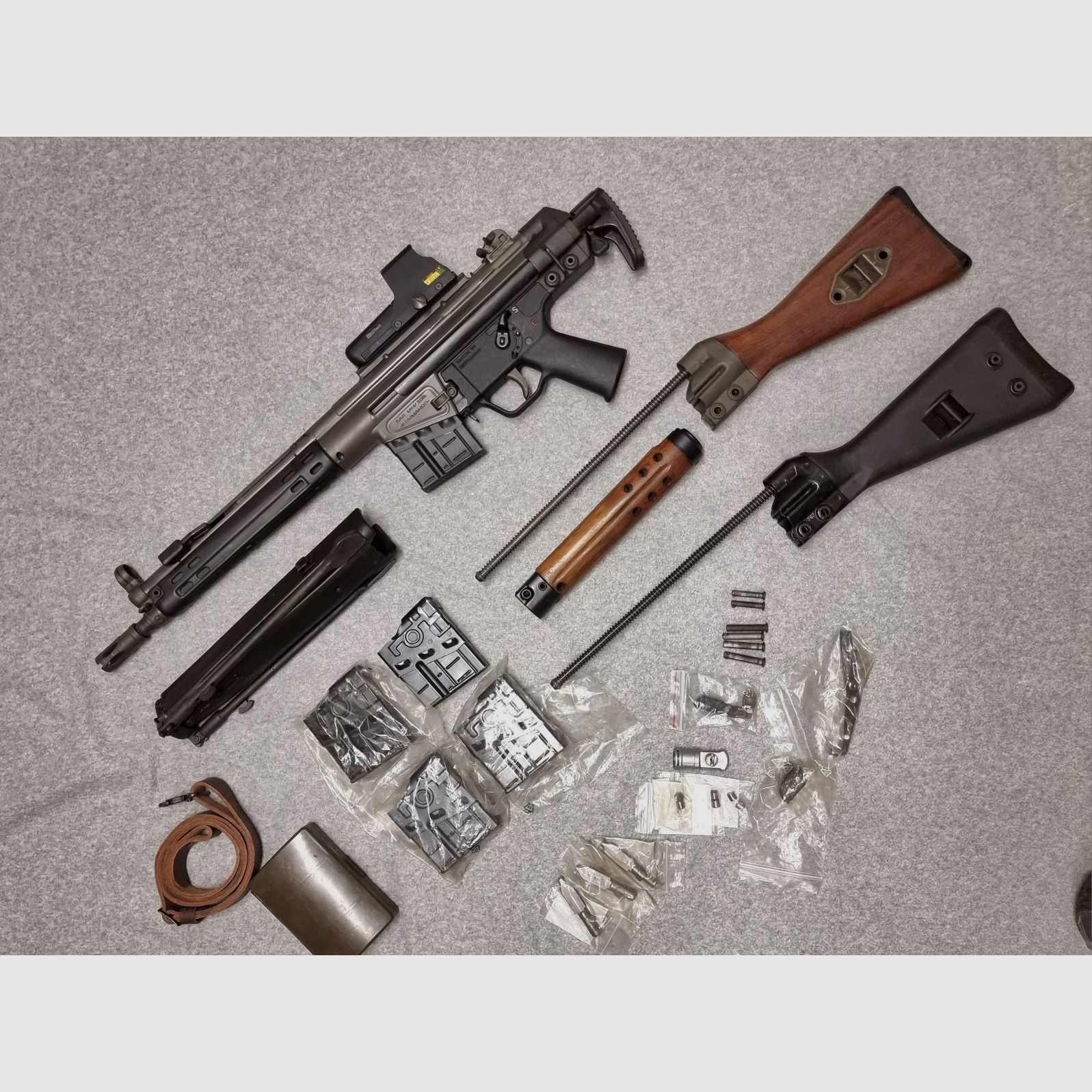 Schwaben Arms SAR M41 Kommando - jak Heckler&Koch G3K z dużą ilością akcesoriów! .308 Winchester - brak oficera