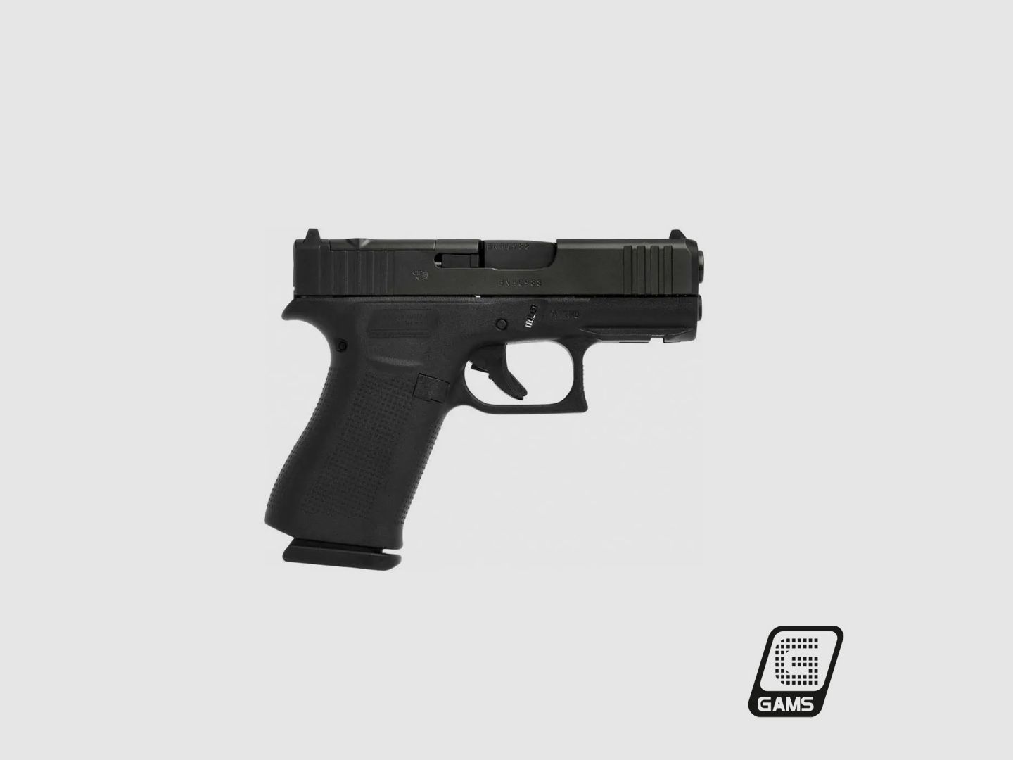 Pistole GLOCK 43X MOS Schwarz, Bild 1 von 3