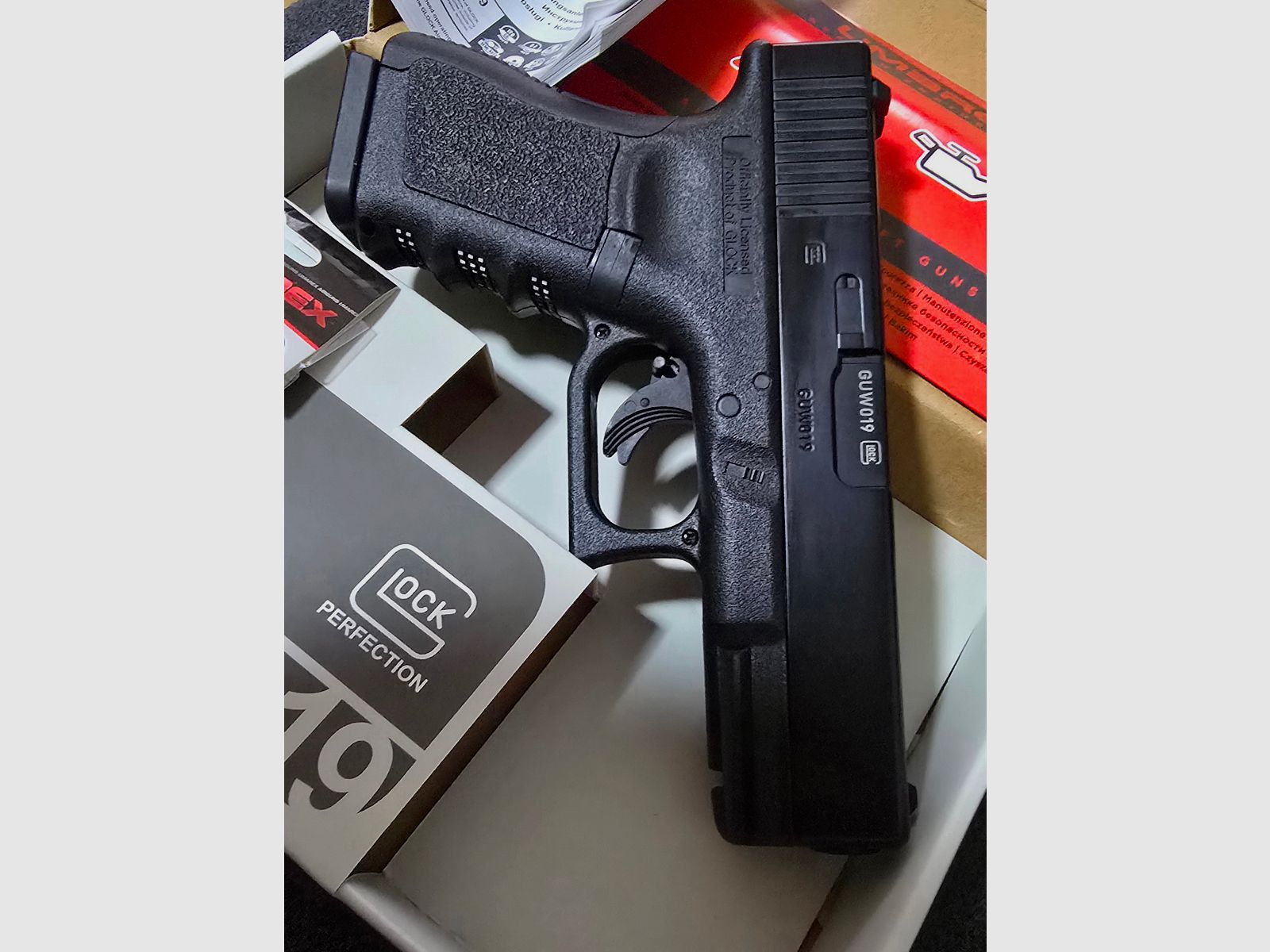 Glock 19 4,5 mm CO2 billes en acier