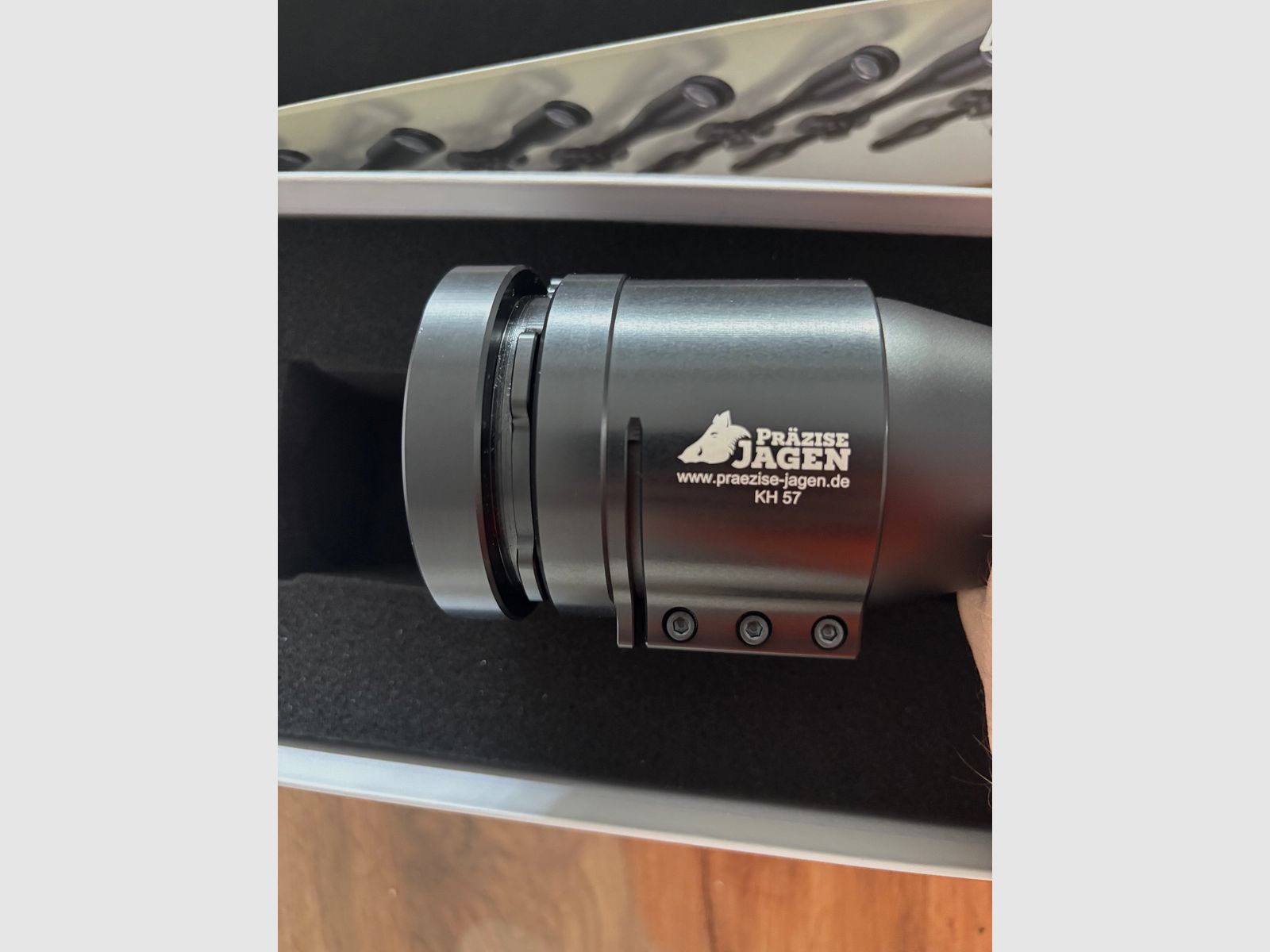 Adaptador de caza precisa