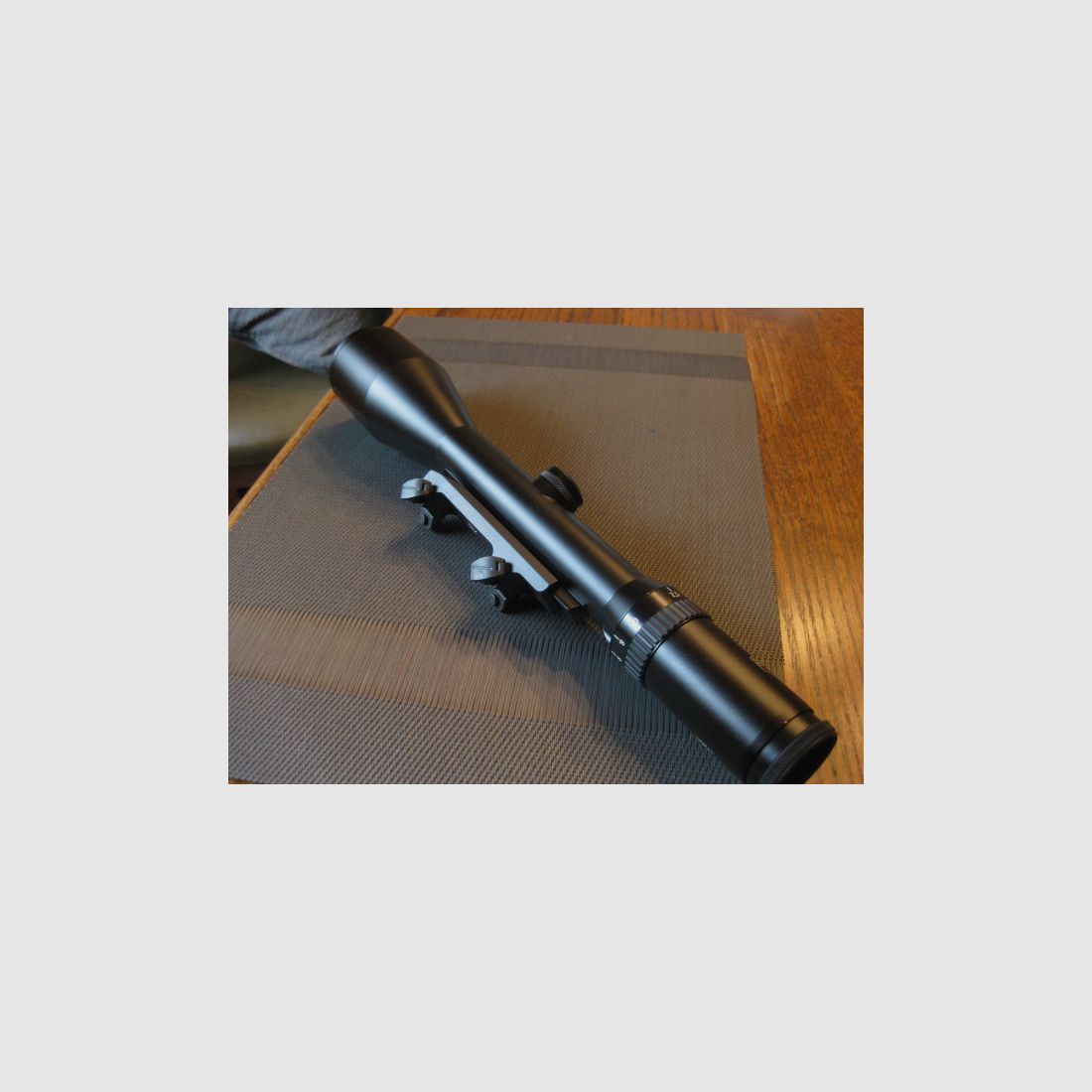 TOP-Klassiker !!  "DAS"  Schmidt & Bender 2,5-10x56 mit Absehen-4 sowie Schiene und original Blaser-Sattelmontage im BESTZUSTAND ! Kein ZEISS-Swarovski-LEICA-Mauser-Sauer