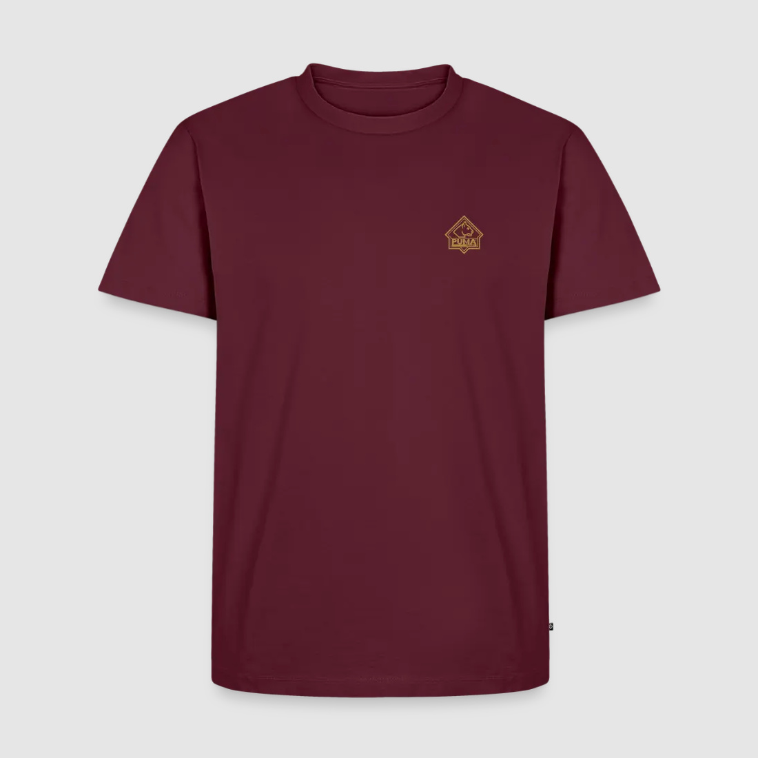 PUMA Herren Premium T-Shirt „Sharp Staff White Hunter"