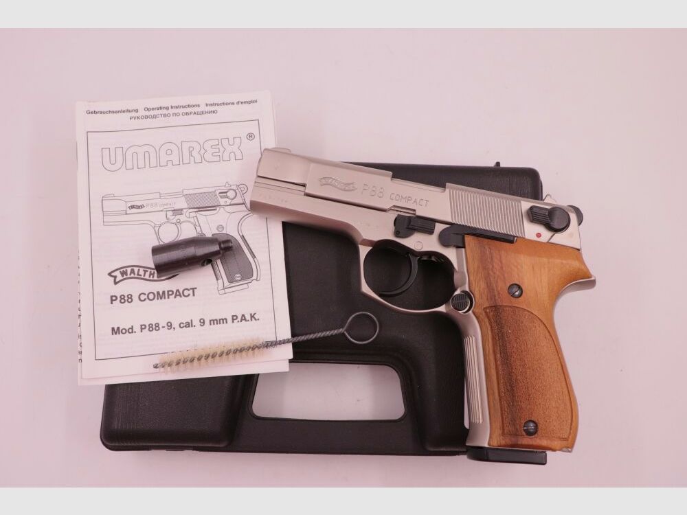 Walther - Ulm P88-9 Compact Luxus verchromt