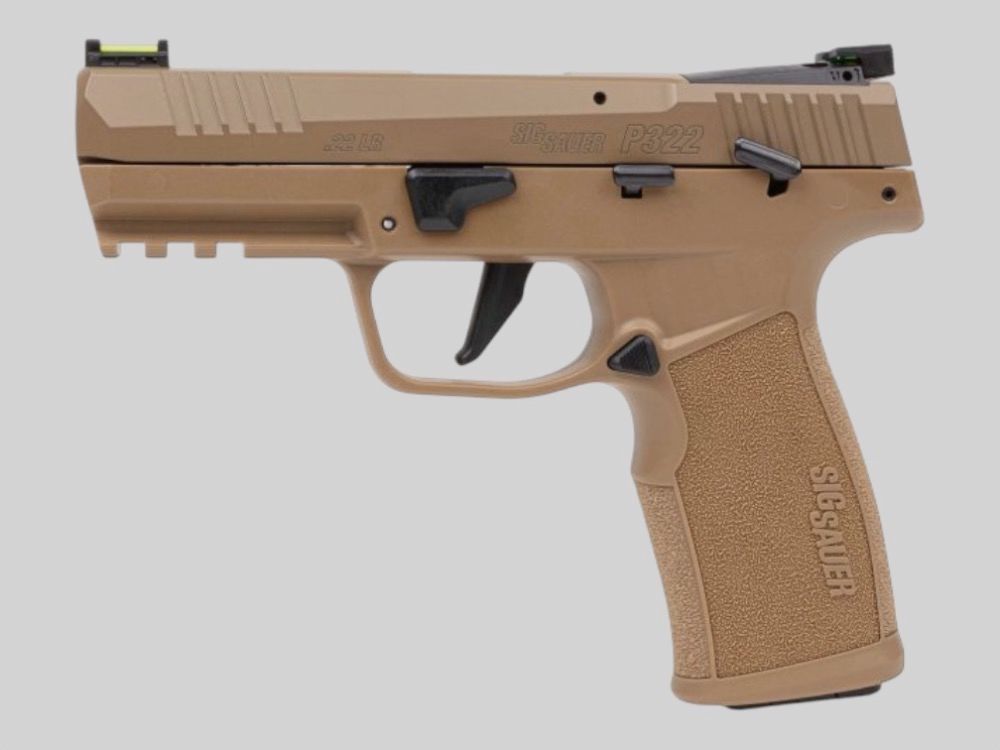 SIG SAUER P322 Coyote Tan / .22LR