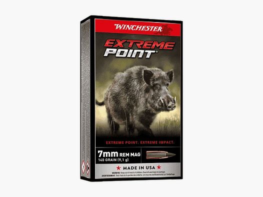 Winchester 7mm Rem. Mag. Extreme Point 140grs