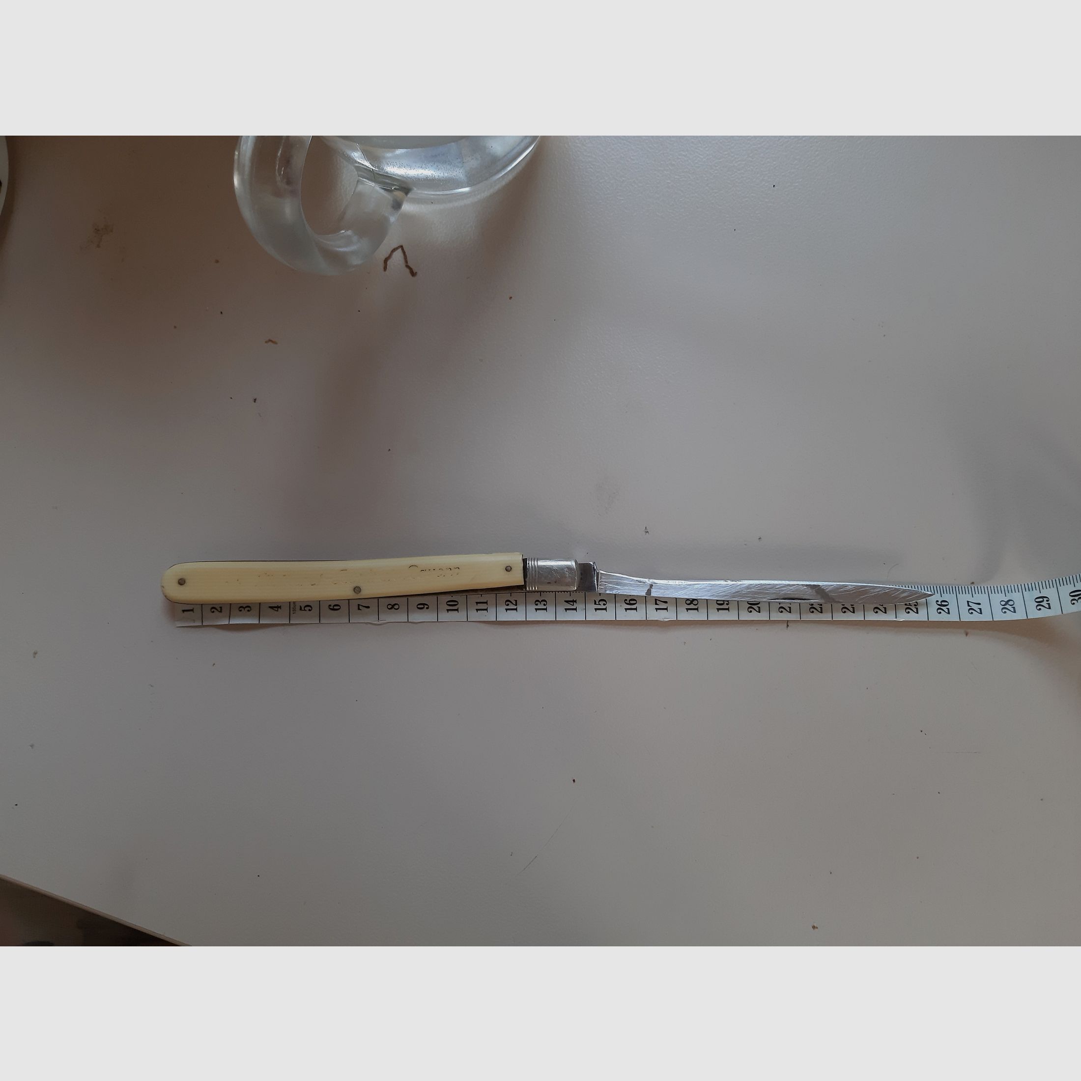   SAMMELOBJEKT  ?  Taschenmesser  ca, 60 - 70 Jahre  jung