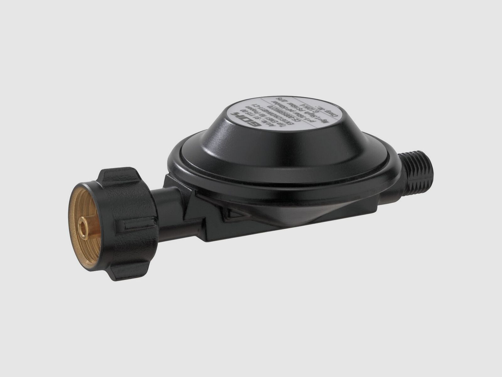 Gasregler, Grillregler mit Schlauchbruchsicherung, EN61, 1,5 kg/h 50 mbar, Bild 1 von 2