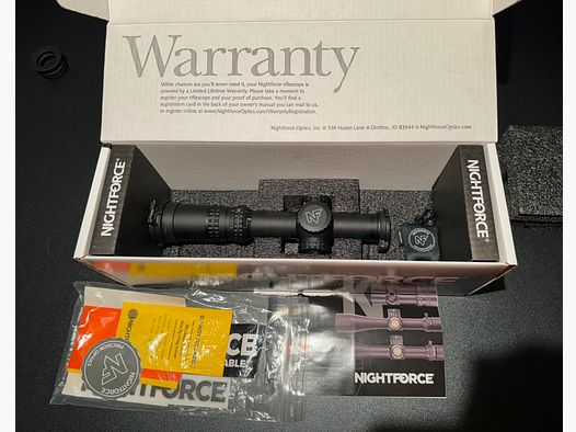 SOCOM Spezialeinheit. DAS Zielfernrohr überhaupt!  Nightforce ATACR 1-8x24 F1 MR NVD PTL FC-DMX zu verkaufen