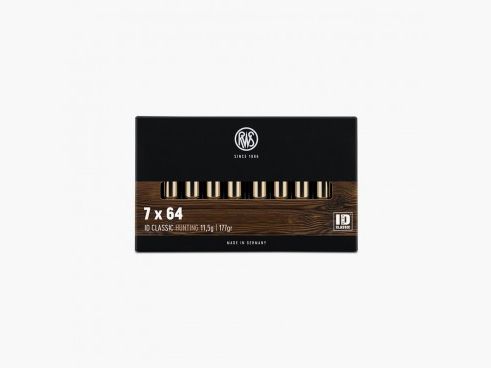 MUNITIONEN KUGELN RWS 7X64 ID CLASSIC