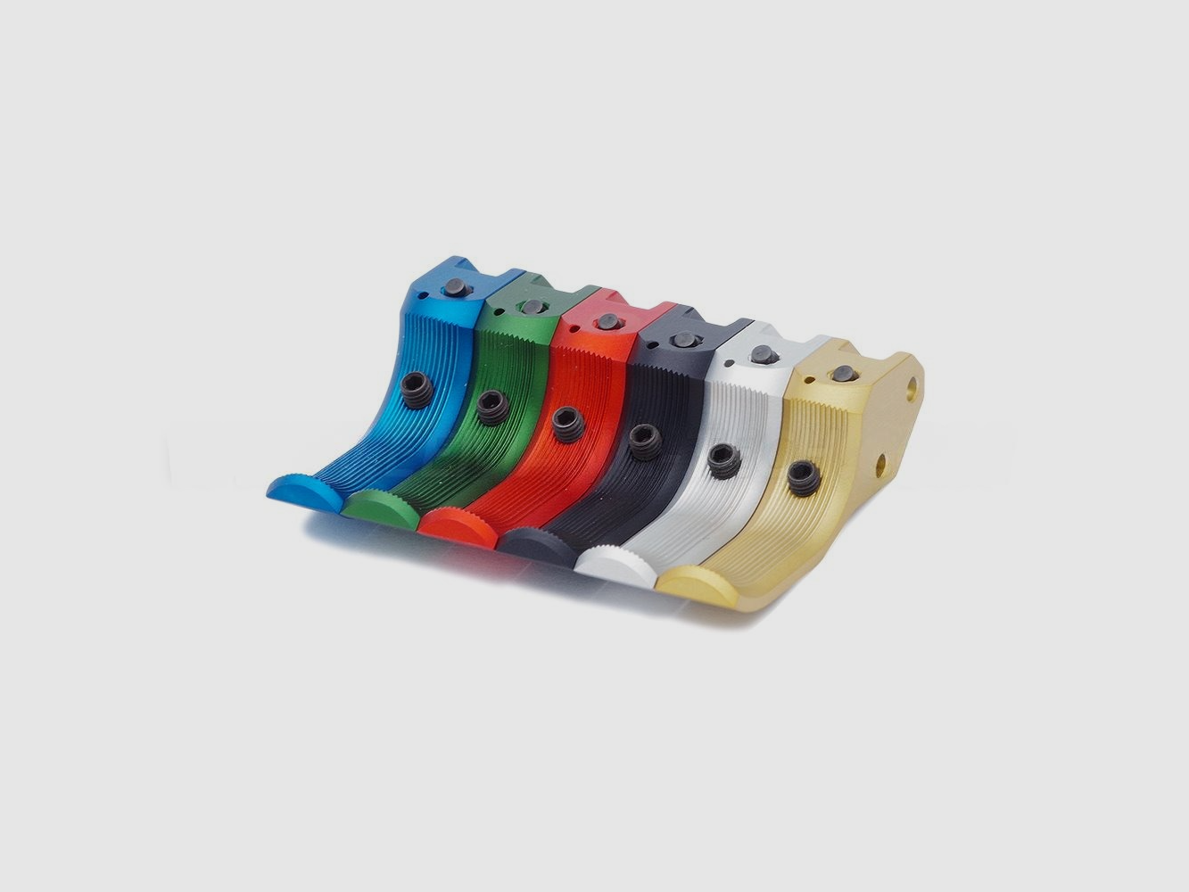 Eemann Tech Gatillo SA para CZ 75, desplazado hacia atrás/dedos cortos, color: rojo, tipo: dentado, imagen 3 de 3