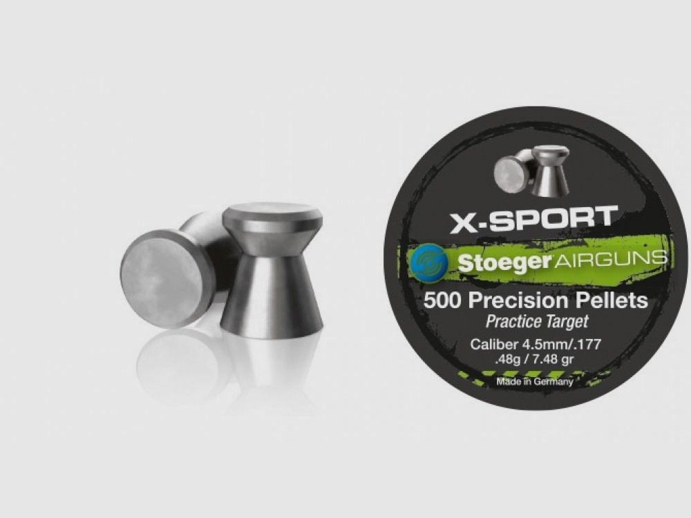 STOEGER Geschosse H&N X-SPORT Kal. 4,5 mm 0,48 gr.