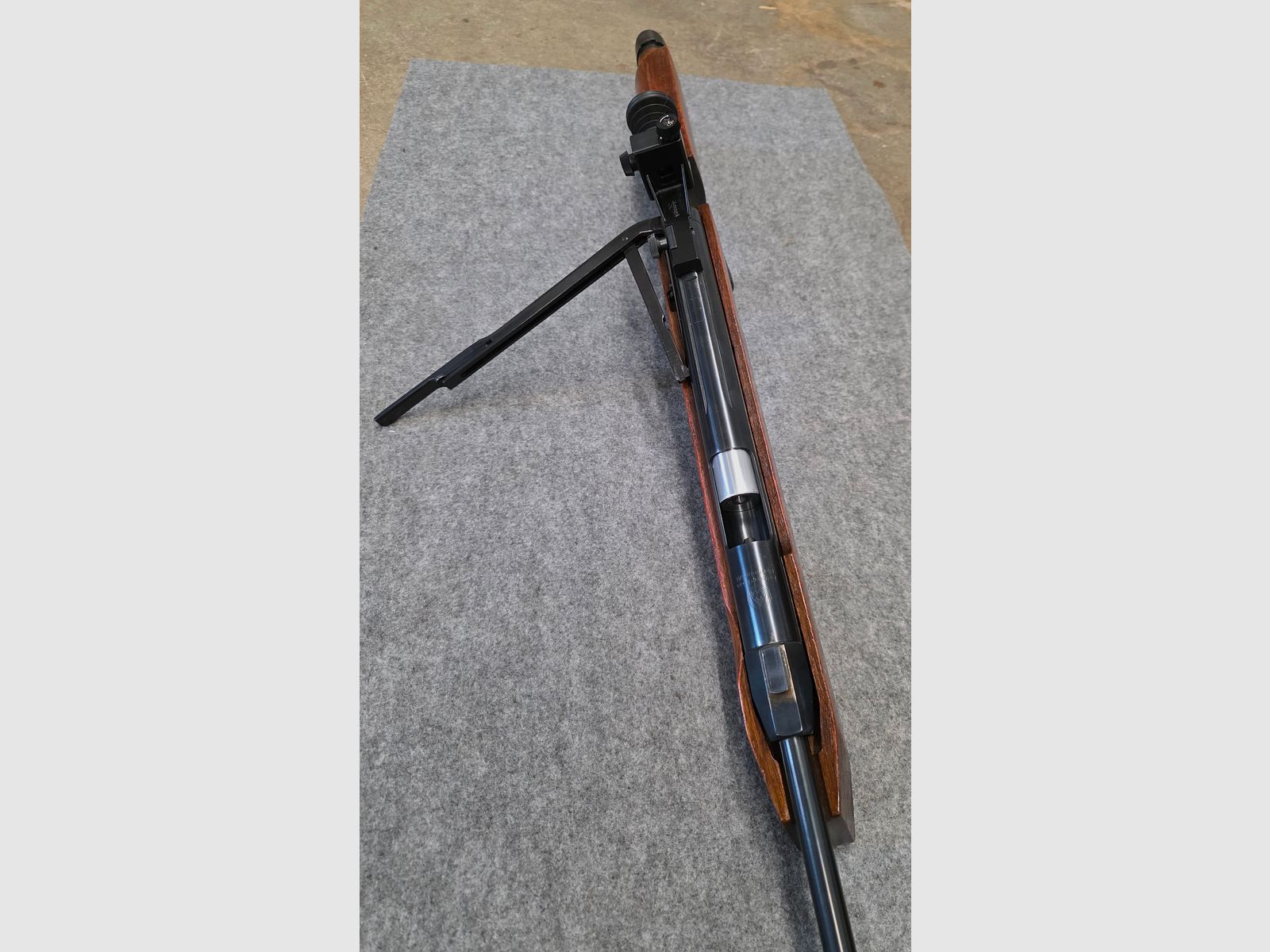 Linksschaft mancino sistema sinistro FWB supporto laterale Feinwerkbau Mod. 300S buone condizioni Cal. 4,5mm Diabolo