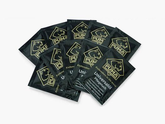 PUMA Universal Oil Care Cloth (Ballistol), 10 pieces