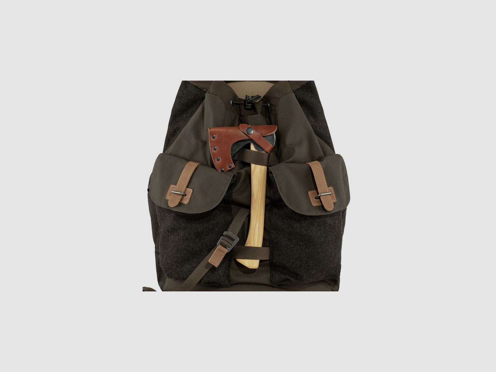 FJÄLLRÄVEN Värmland Rucksack Dark Olive- Brown