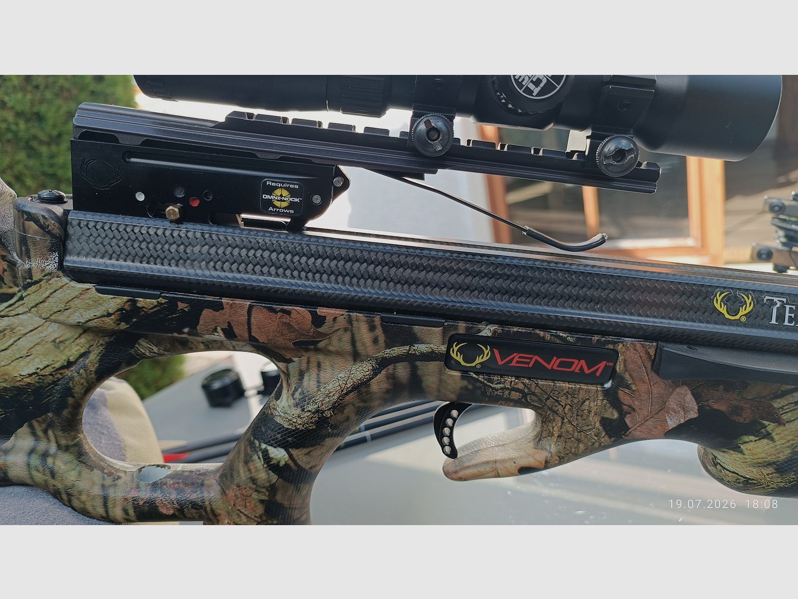 Armbrust Tenpoint Venom Carbon 372 Fps ACU Draw