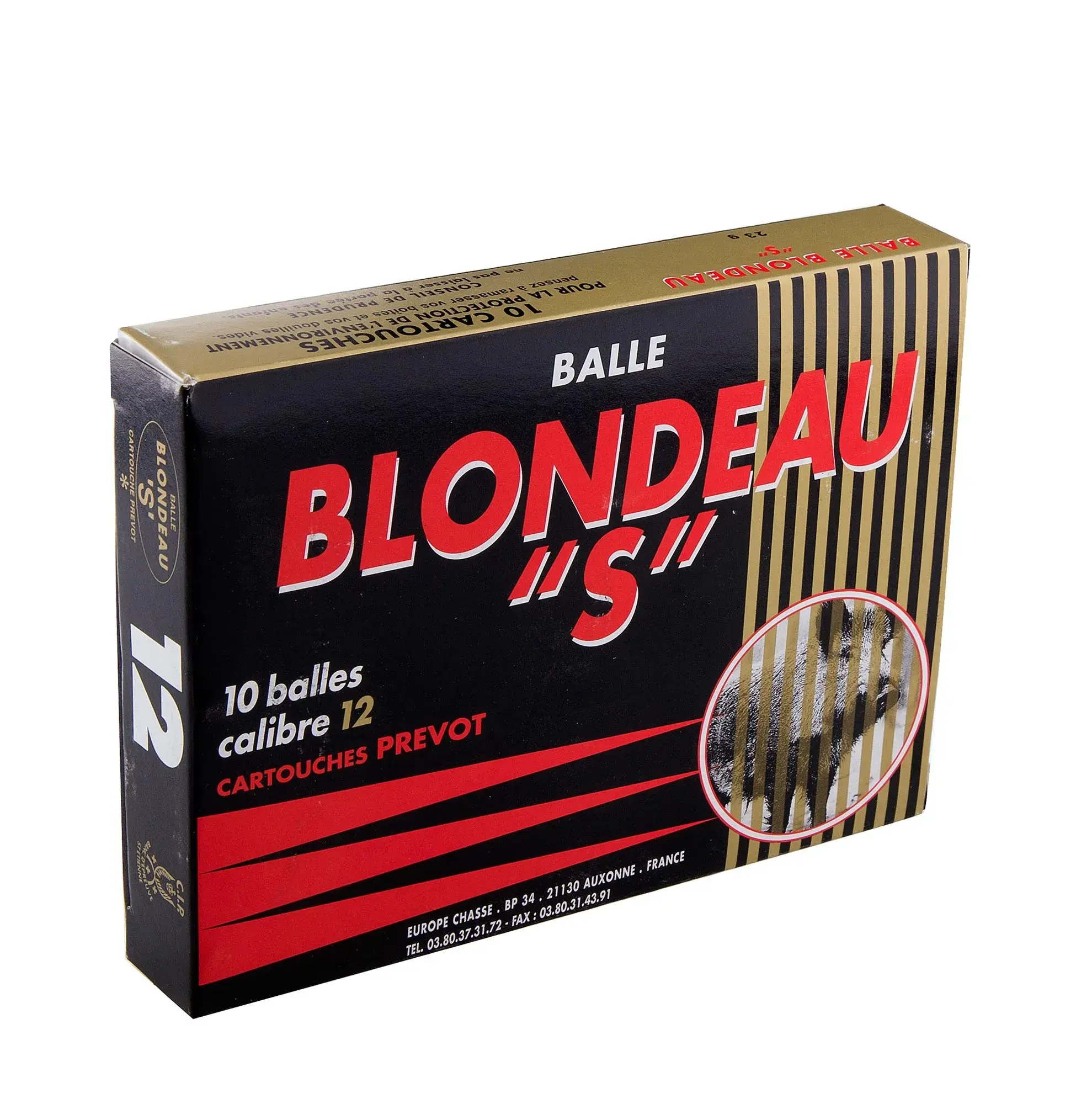 Balle De Chasse Prévot Blondeau S Calibre 12/70, image 2 sur 6