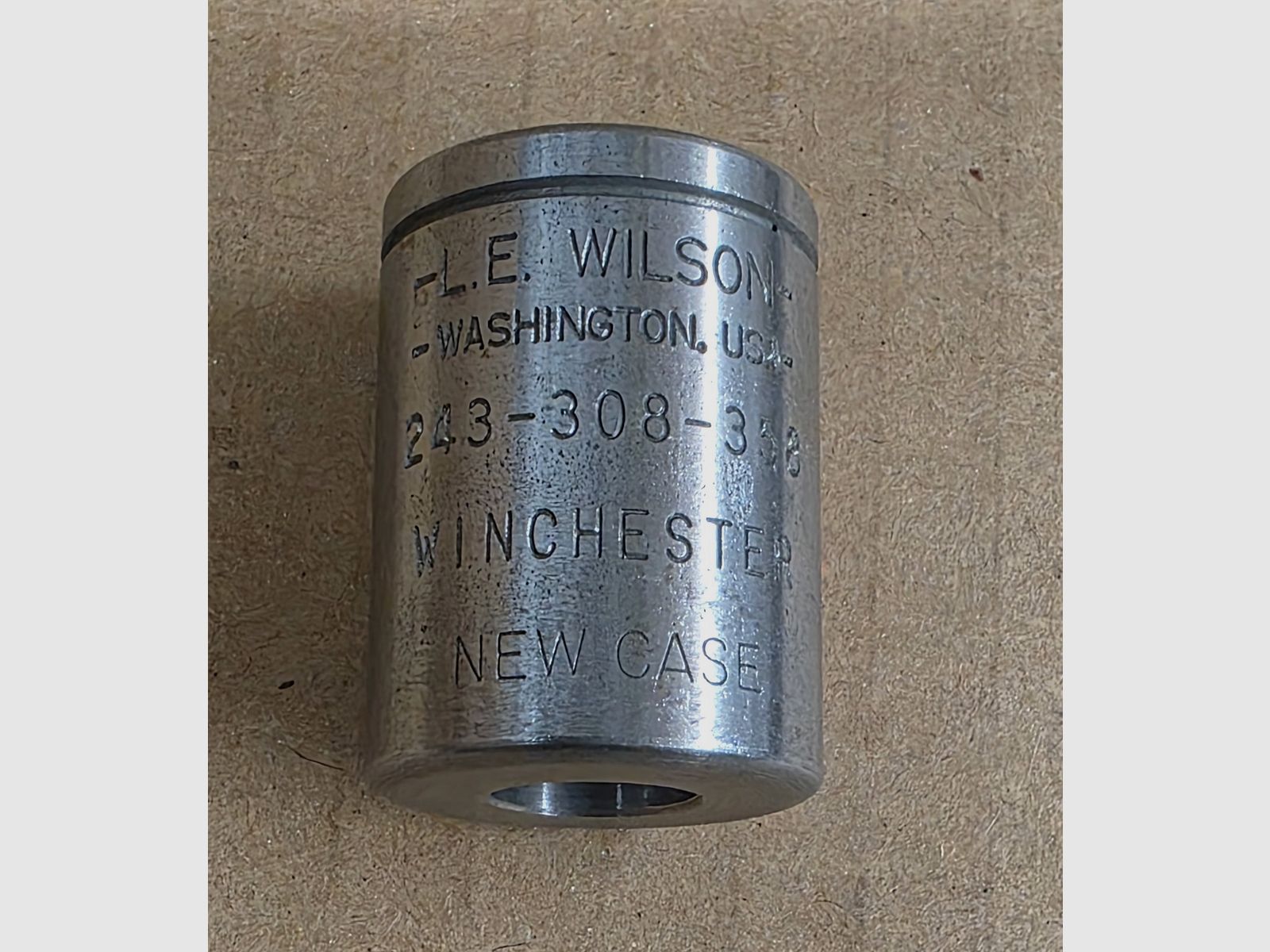 L.E. WILSON NEW CASE .243 .308 .358 soporte para vainas, imagen 4 de 8