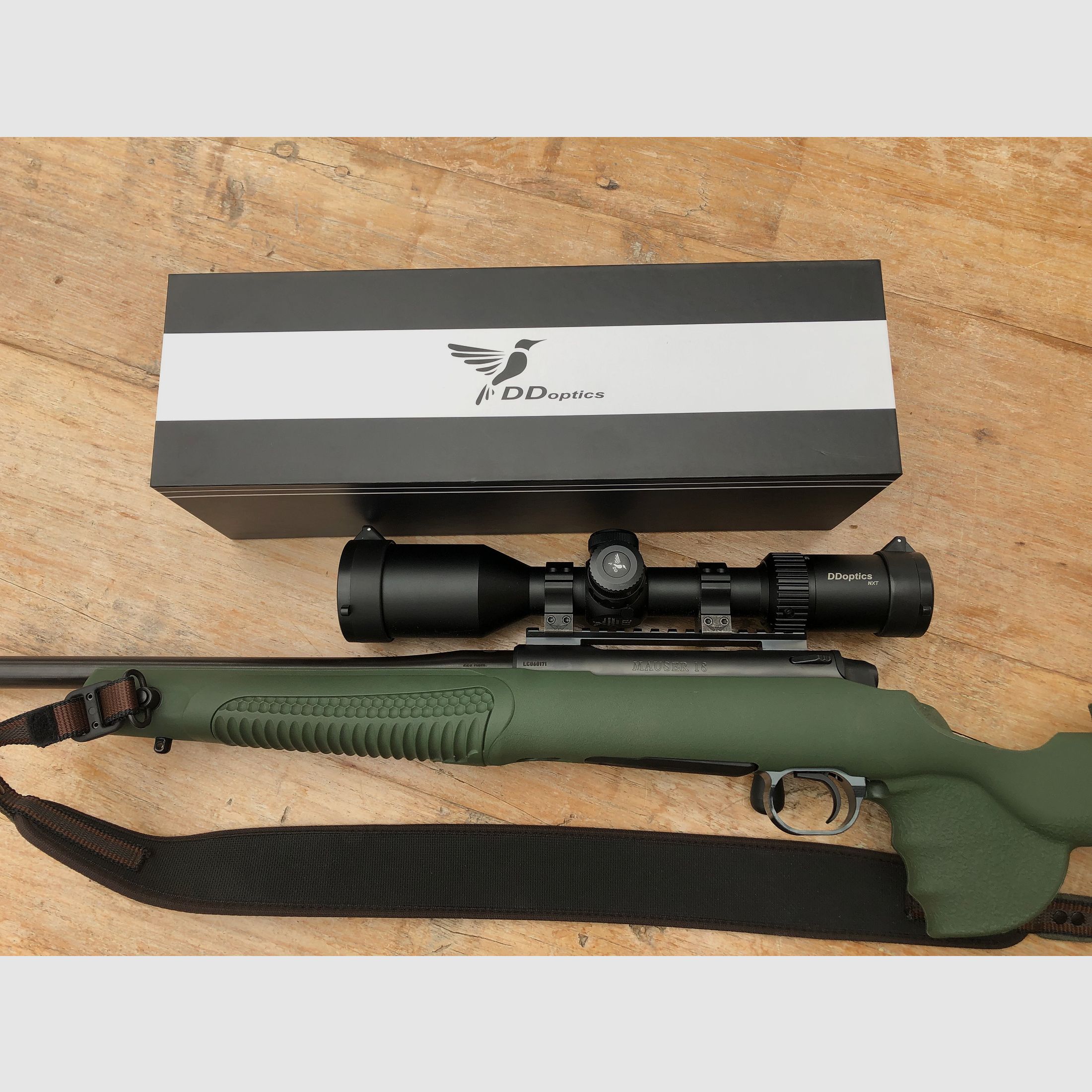 Absolut neuwertig - frisch aus dem Laden: Mauser M18 Fenris .223 Rem mit Optik und Schalldämpfer 