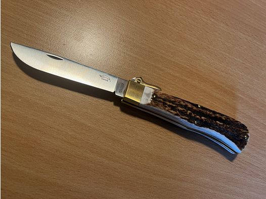 Otter 05 Jagdmesser mit Hirschhorn