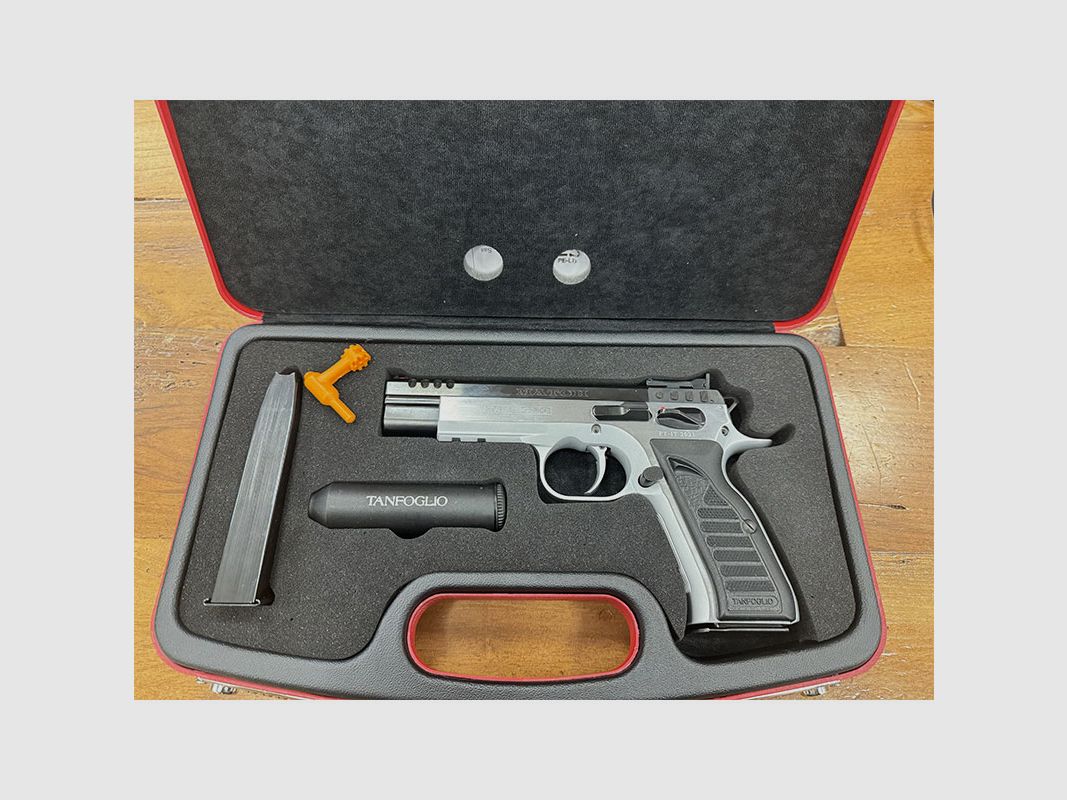 GEBRAUCHT – PISTOLE – TANFOGLIO MATCH 2021 DUOTONE Kal. 9×21, Bild 5 von 5