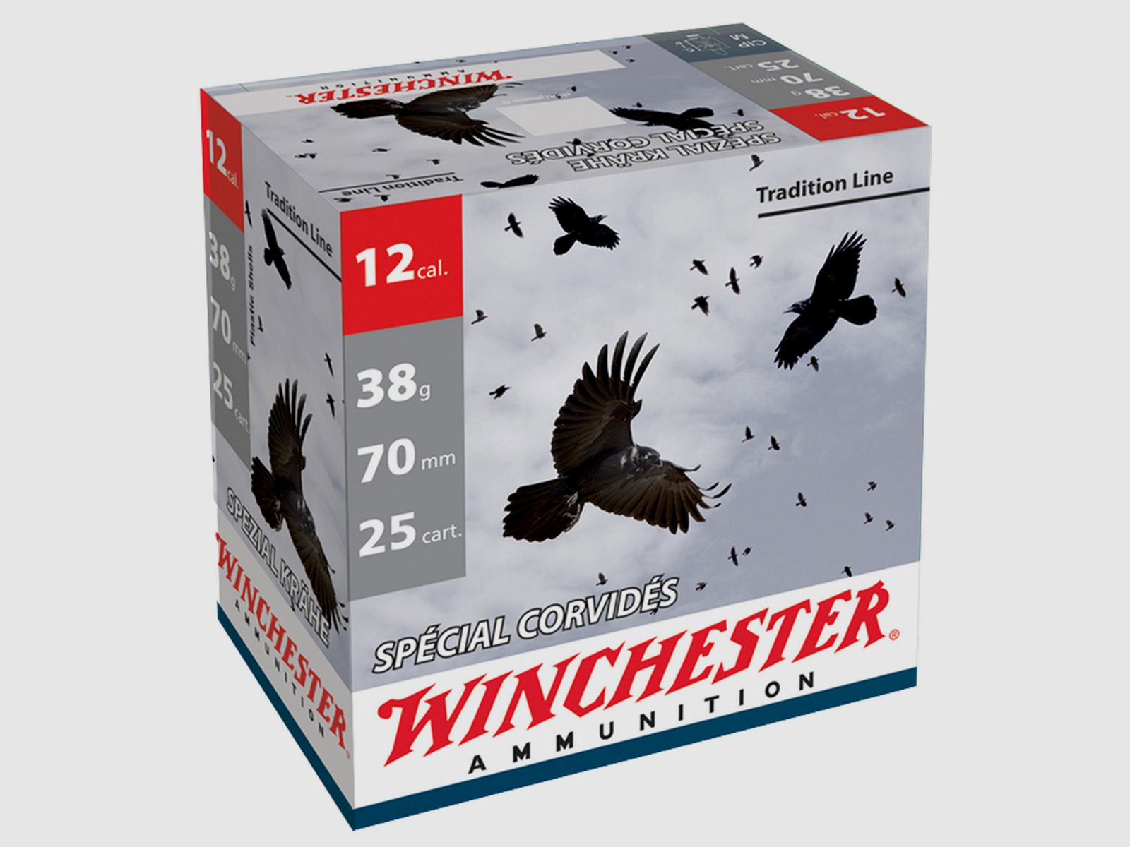 Winchester Special Crows .12/70 38g #4 (3,2mm) 25 cartuchos