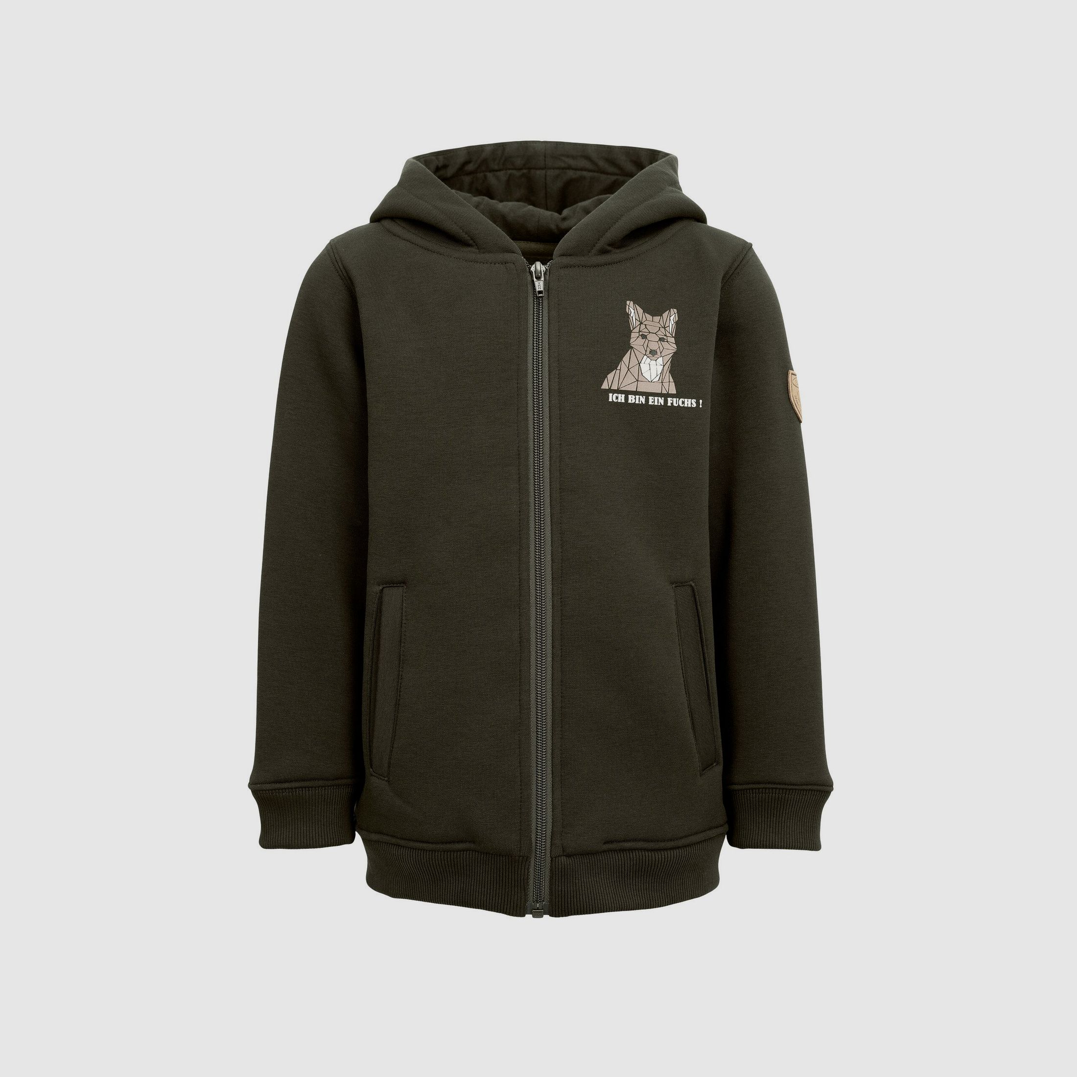Hubertus Sweat Jacket I am a Fox