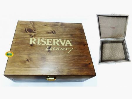 RISERVA Holzkoffer mit Logo R5202