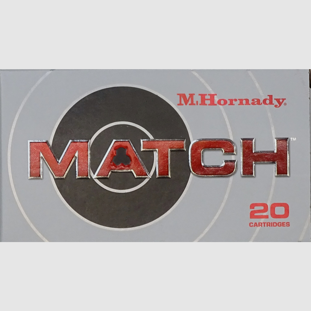 Hornady .308Win Match BTHP 168grs - 20 schoten