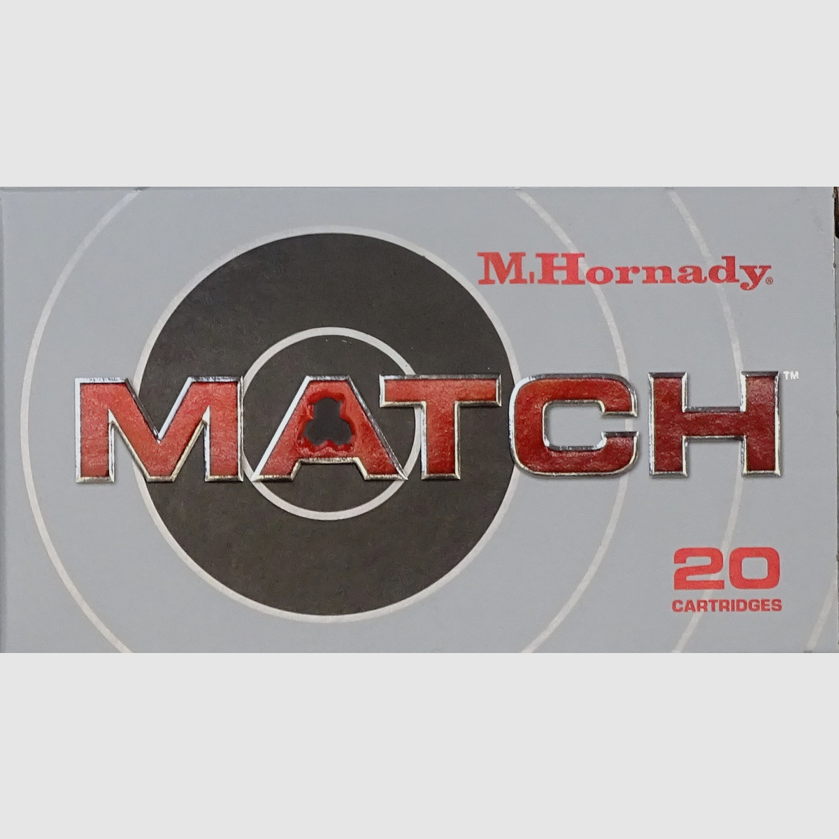 Hornady .308Win Match BTHP 168grs - 20 rounds