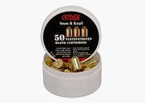 Codex blank cartridges 9mm R.K. 50 shots for revolver