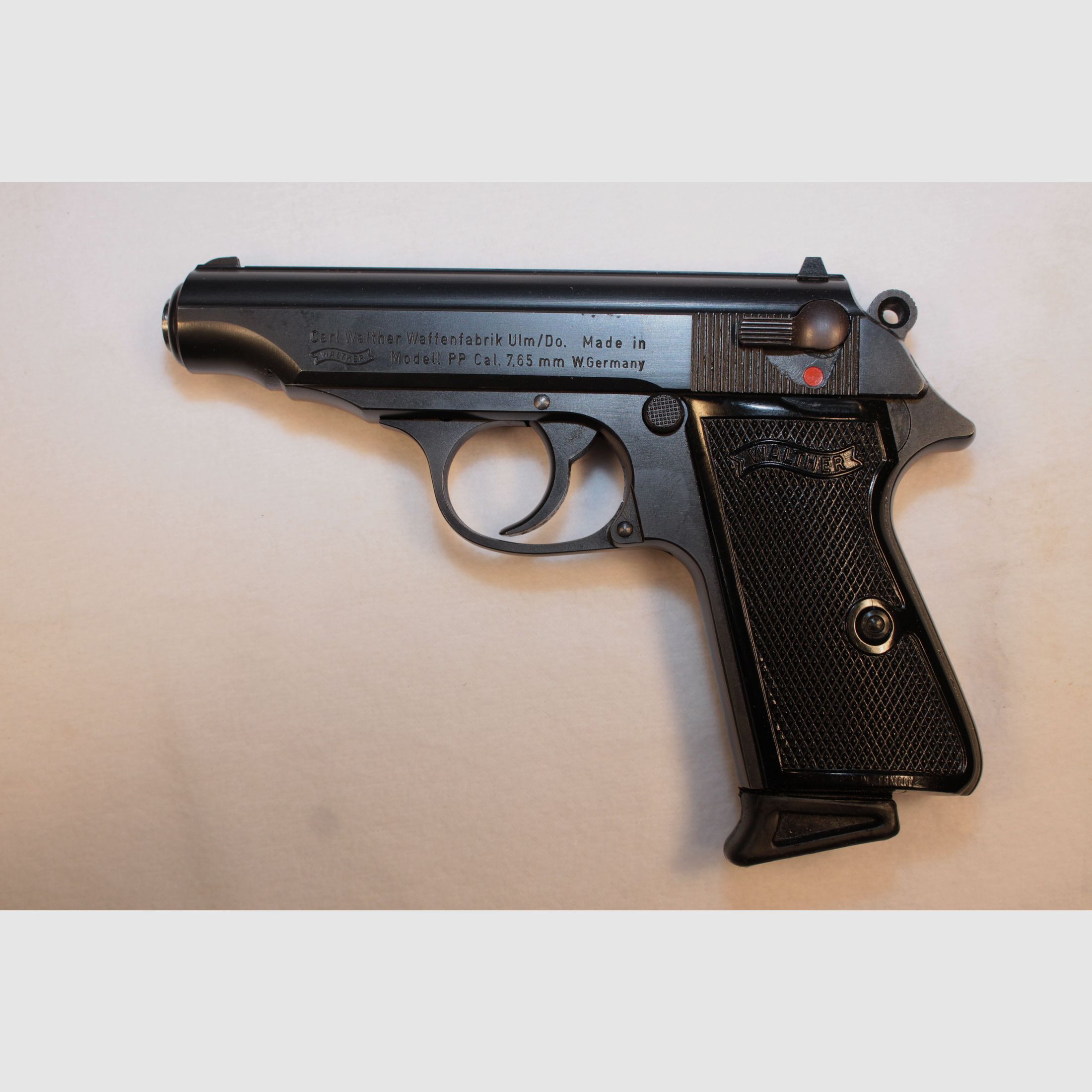 Walther Model PP en calibre 7,65 Browning.