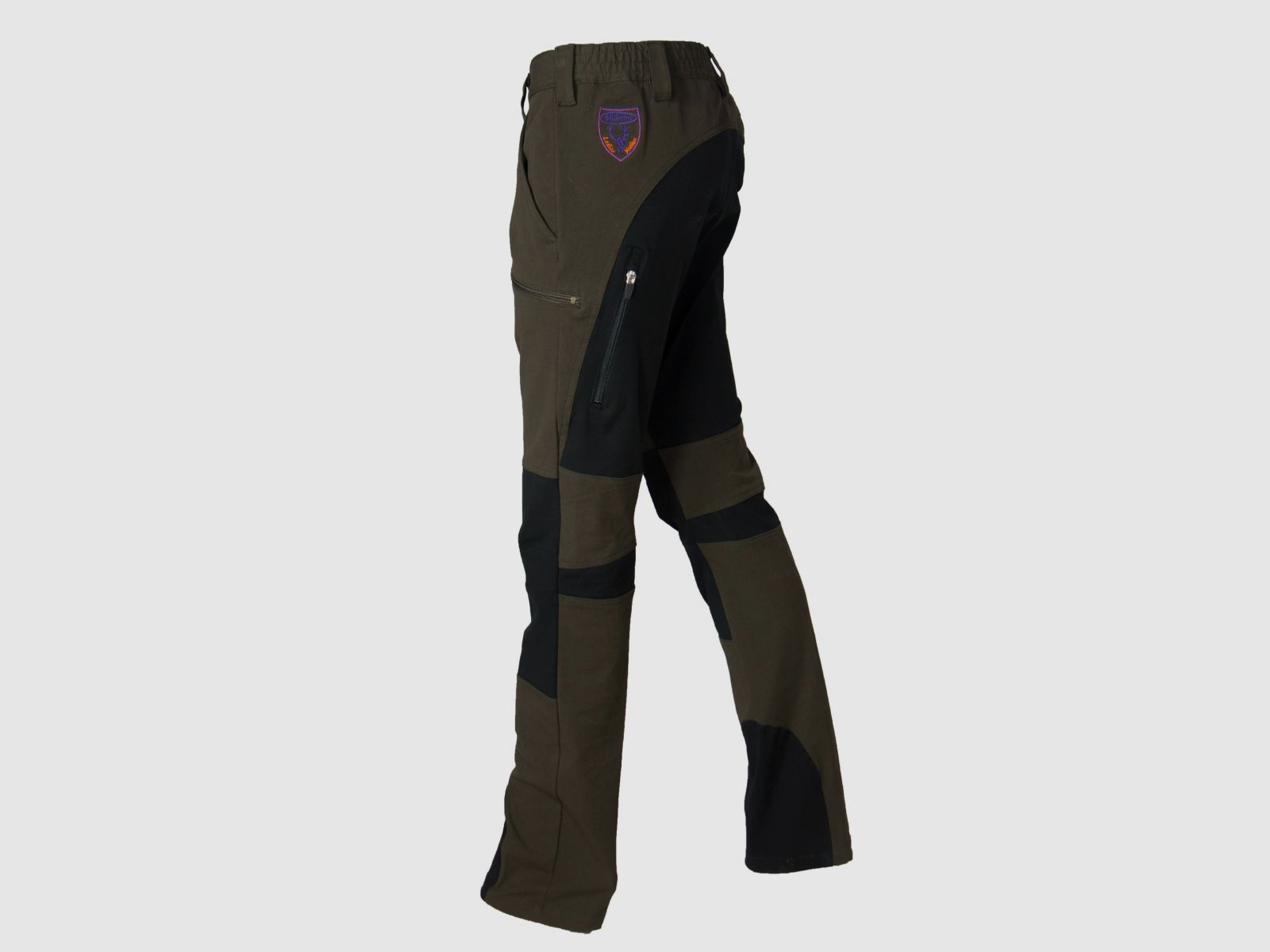 Hubertus Emma Jagdhose Oliv/Schwarz