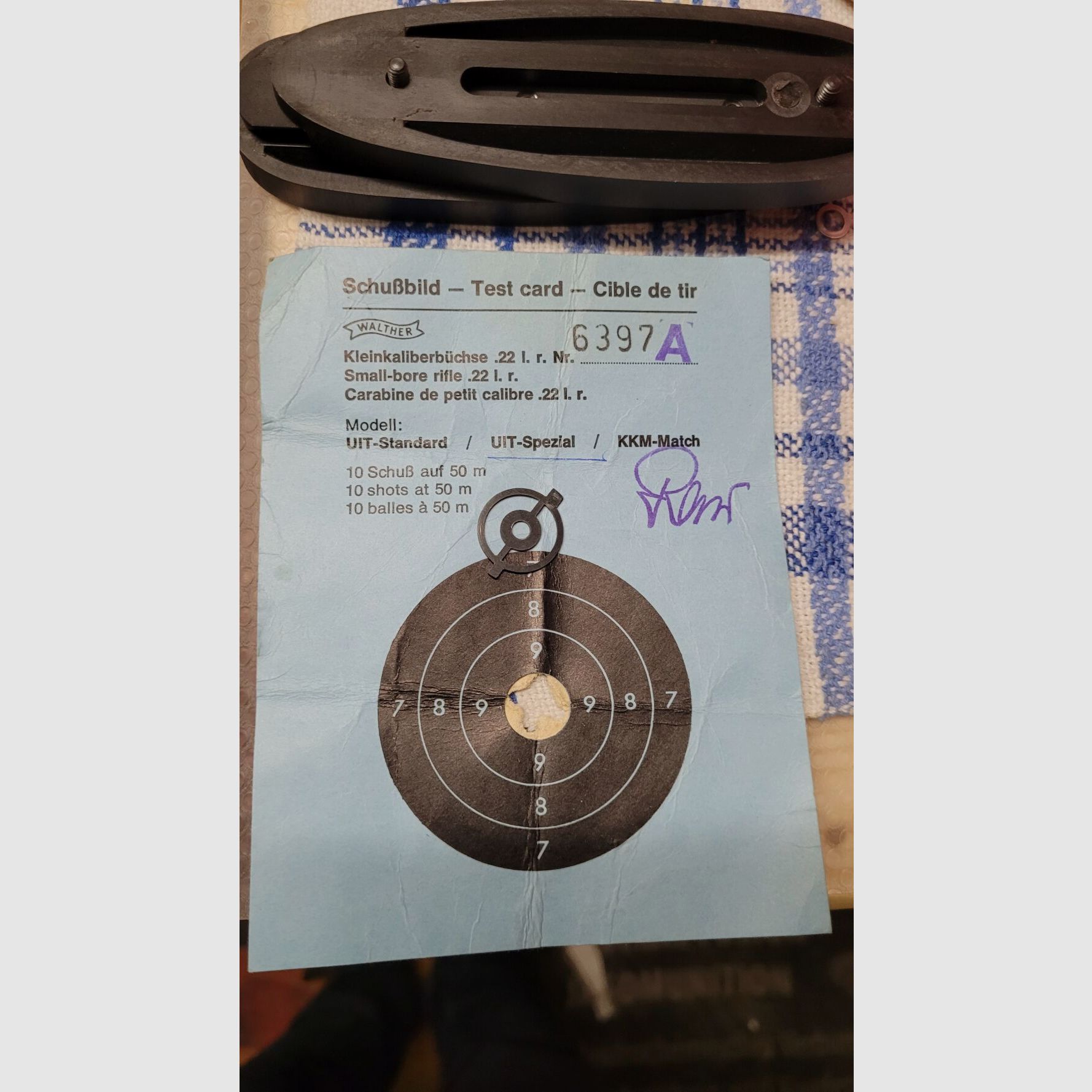 Walther KK UIT Speciale
