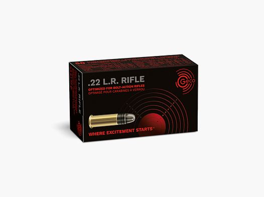 Amunicja Geco Rifle 22 LONG RIFLE