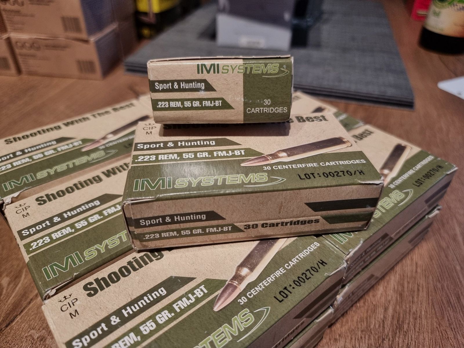 Munizioni .223 Remington 55gr FMJ - vari produttori - S&B Magtech IMI PMC PPU Lapua GGG Norma ecc.