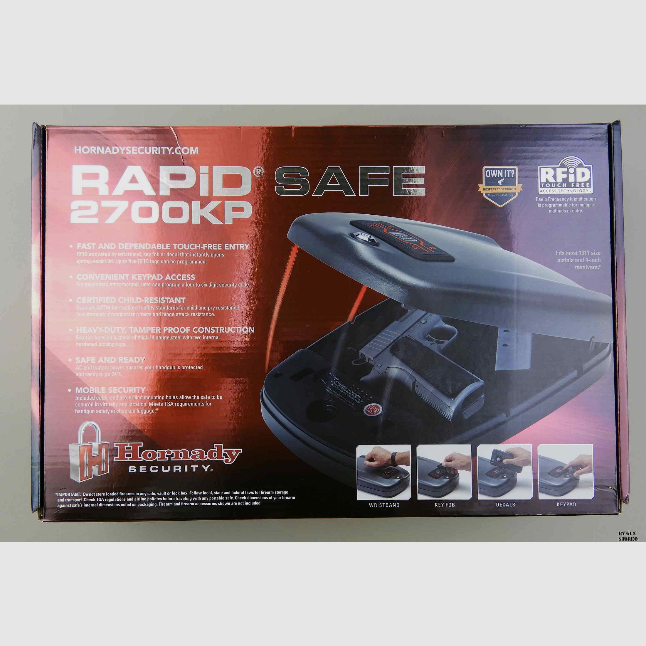 Box Hornady 2700KP – Waffenschrank für Pistolen, Bild 1 von 3