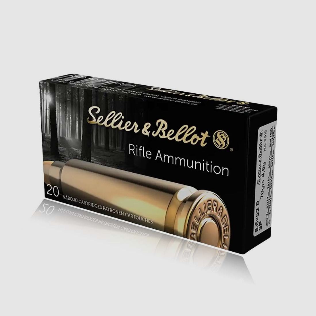 Sellier & Bellot TM 4,6g / 70gr 5,6x52R