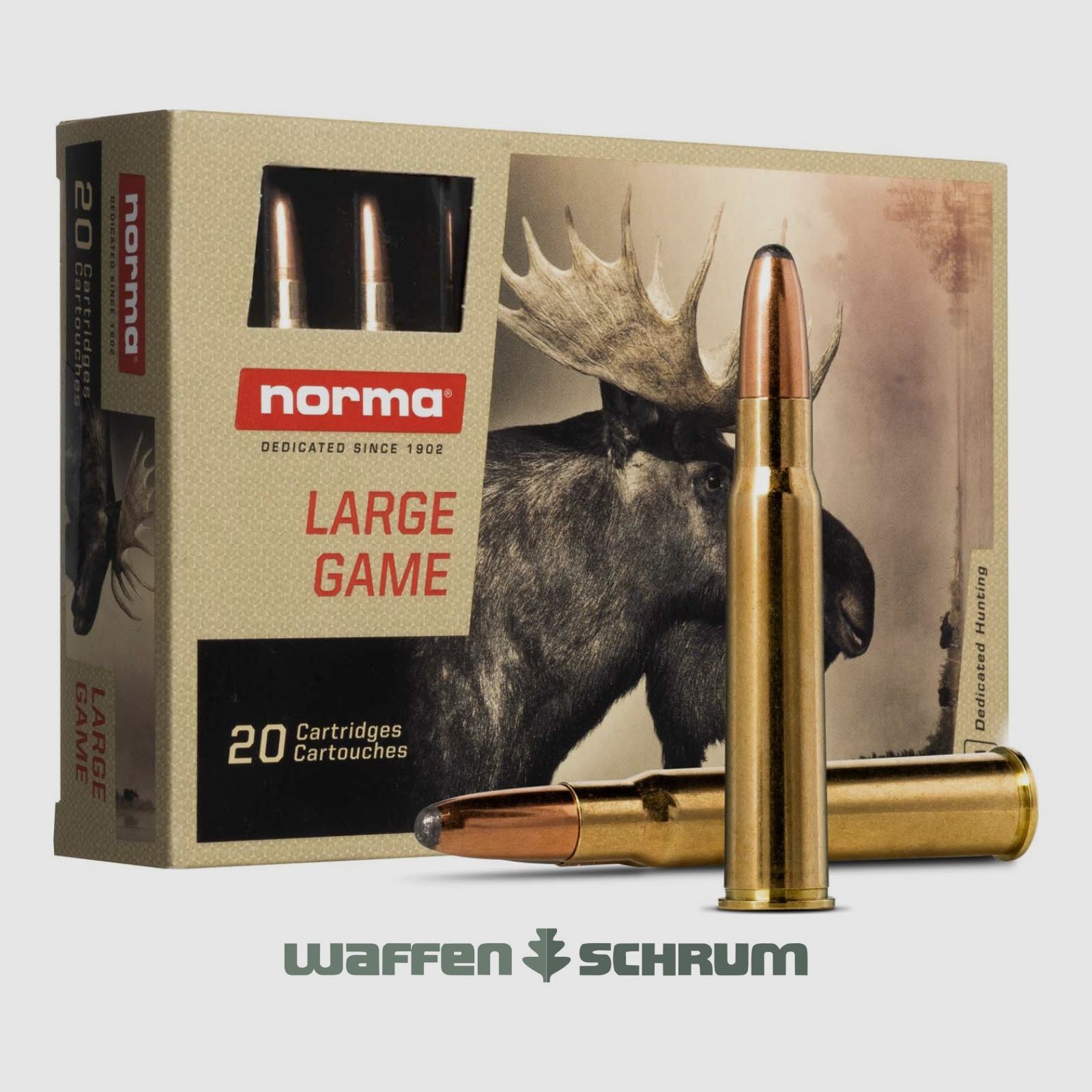 Norma Alaska 12,7g - 196gr 8x57JRS