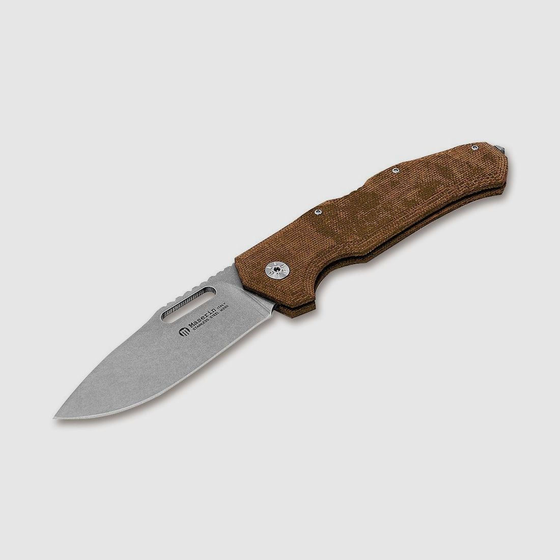 Taschenmesser Nimrod Desert Micarta umsetzbarer Clip