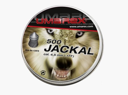 Umarex 168552-65 4,50 mm Diabolo Jackal 0,53g spitz