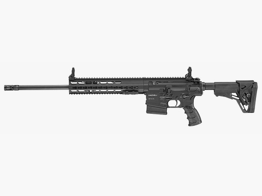 Haenel CR 6,5 schwarz / Langer Handschutz