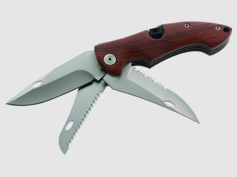 Herbertz Taschenmesser, mit 3 Klingen Säge