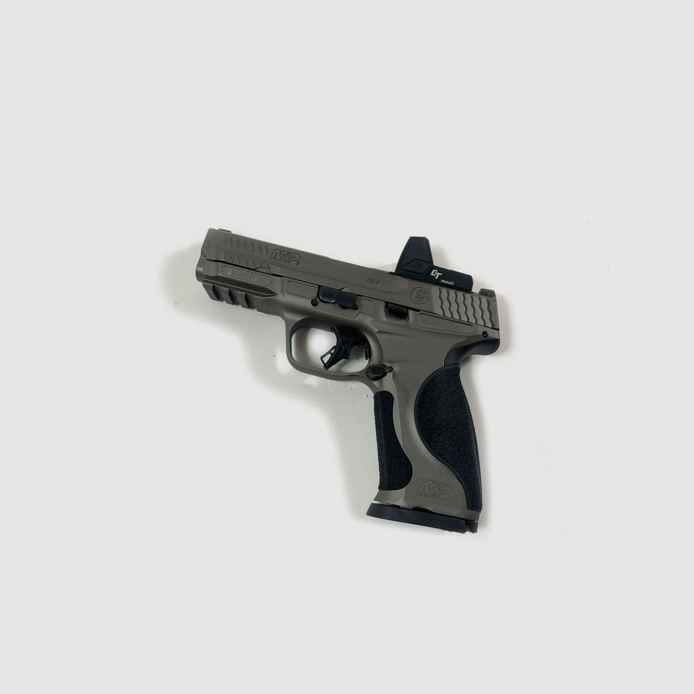 Smith & Wesson M&P9 M2.0 Metal OR Kal. 9x19mm + Rotes Punktvisier, Bild 2 von 5