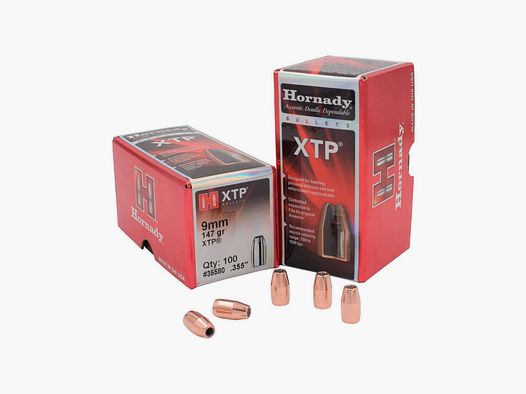 OGIVE HORNADY Cal. 9X18 MAKAROV 95GR HP/XTP X100 36500