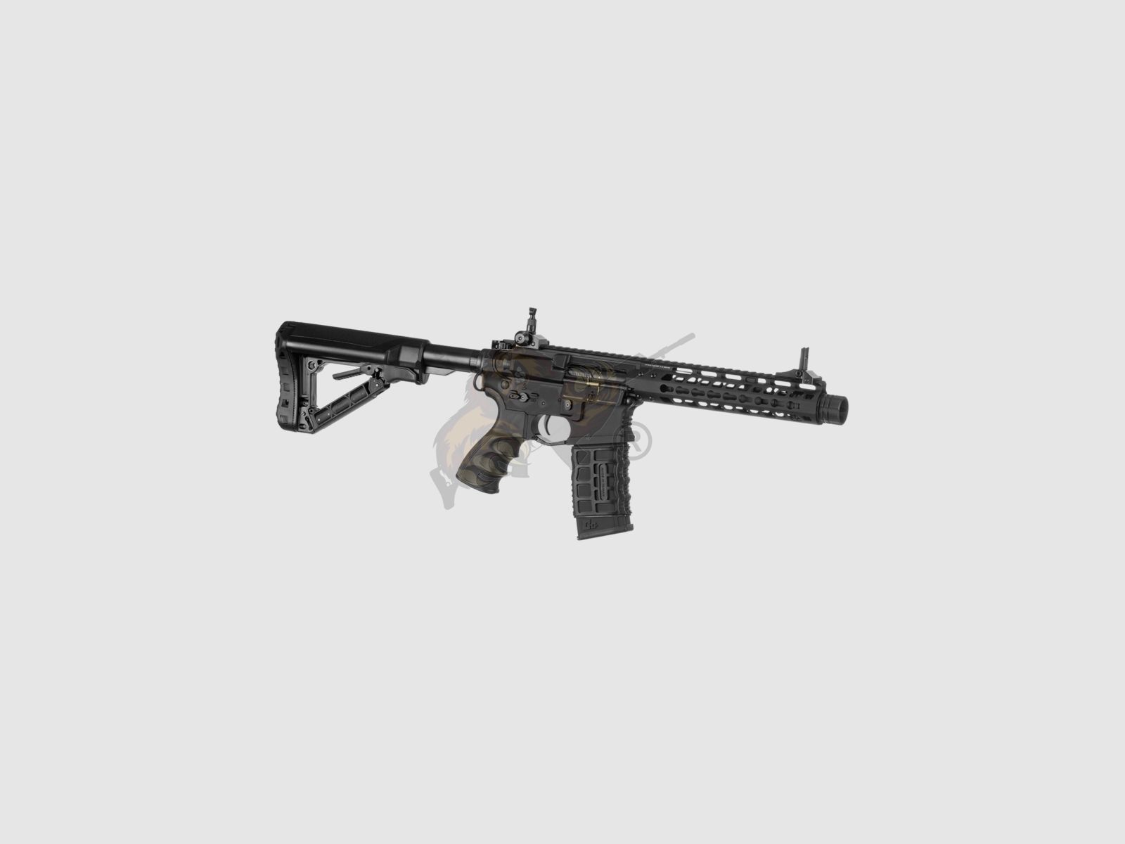 G&G GC16 Wild Hog 9" mit ETU in Schwarz Airsoft S-AEG frei ab 18