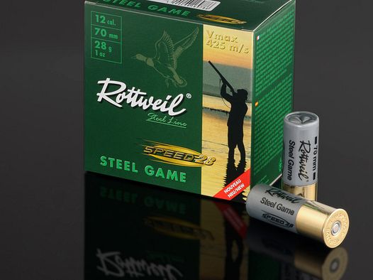 Rottweil Steel Line - Steel Game Speed 28 3,0mm  – Kaliber 12/70-  25 Schuß